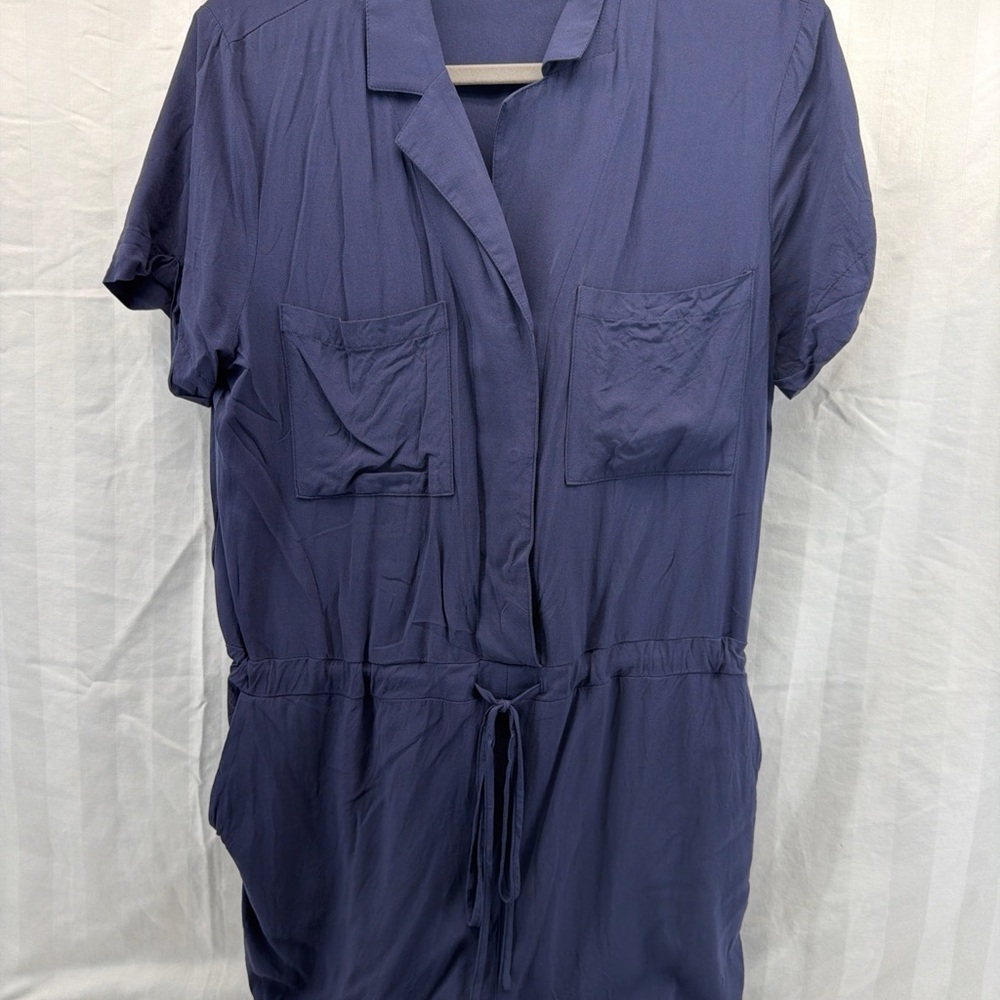 Treasure & Bond Navy Jumpsuit